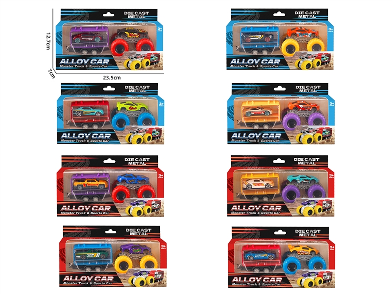 1:64 FREE WAY DIE-CAST TRUCK,8ASST - HP1251408