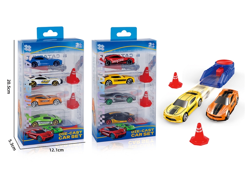1:64 CATAPULT FREE WAY DIE-CAST CAR SET,2ASST - HP1251409