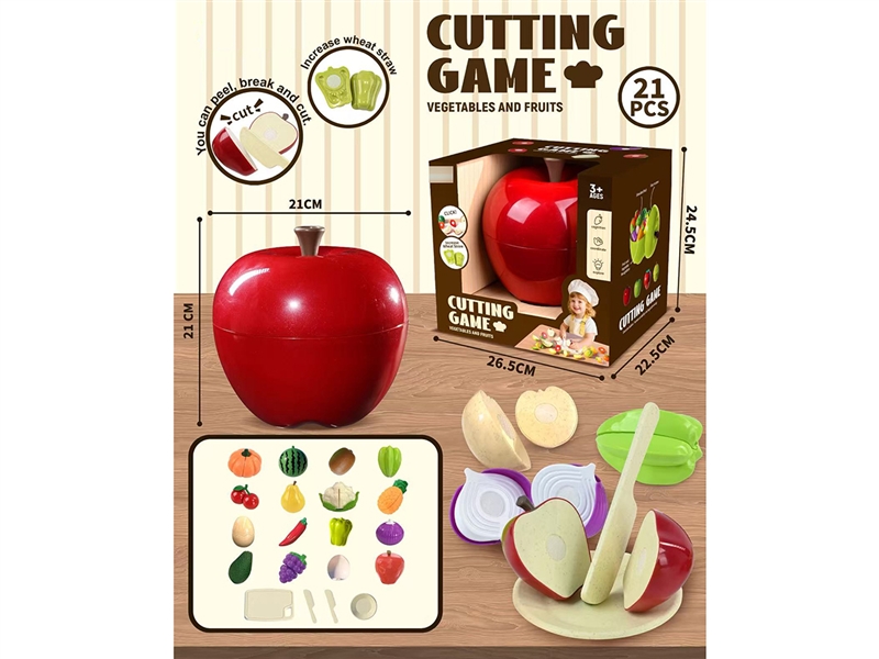 CUTTING PLAY 21PCS - HP1251426