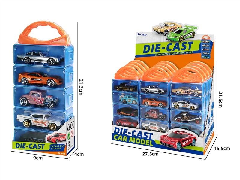 1:64 FREE WAY DIE-CAST CAR 5PCS,12PCS/DISPLAY BOX - HP1251546