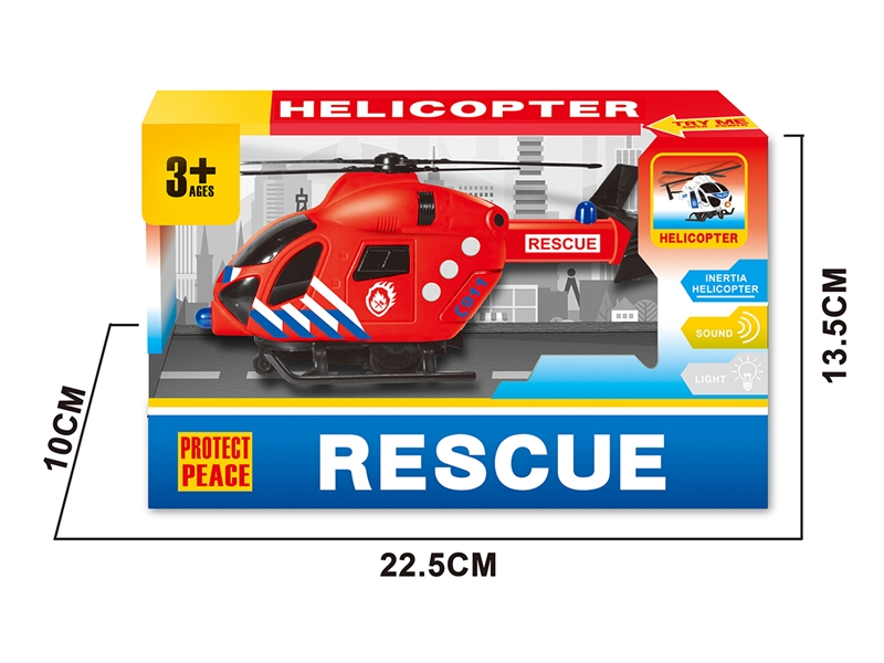 FRICTION AIRPLANE W/LIGHT & SOUND - HP1251758