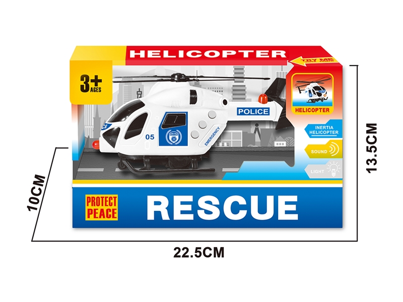 FRICTION AIRPLANE W/LIGHT & SOUND - HP1251760