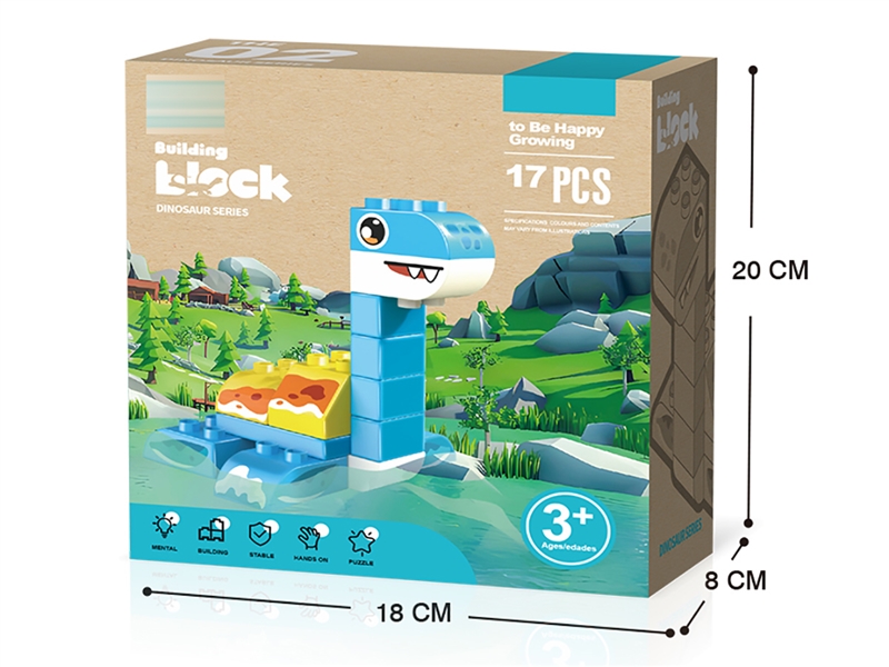 BUILDING BLOCKS 17PCS - HP1251796