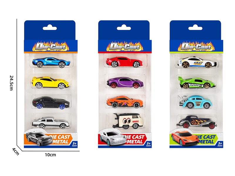 1：64 FREE WAY DIE-CAST CAR,3ASST - HP1251807