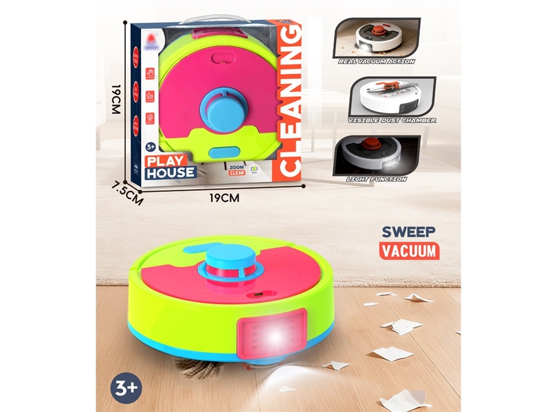 ROBOT VACUUM CLEANER W/LIGHT - HP1251810