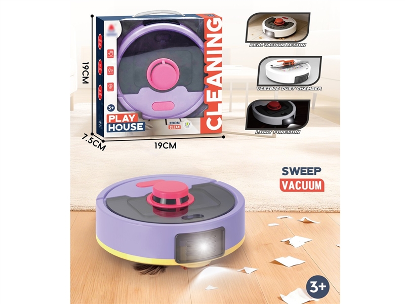 ROBOT VACUUM CLEANER W/LIGHT - HP1251811