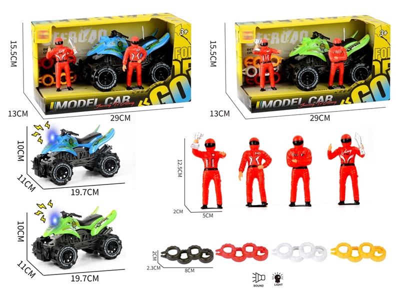 FRICTION MOTORCYCLE W/LIGHT & SOUND - HP1251883