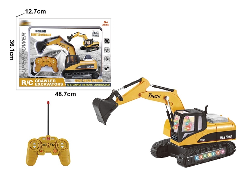 8-CHANNE R/C TRUCK W/LIGHT & MUSIC（INCLUDED BATTERY） - HP1251961