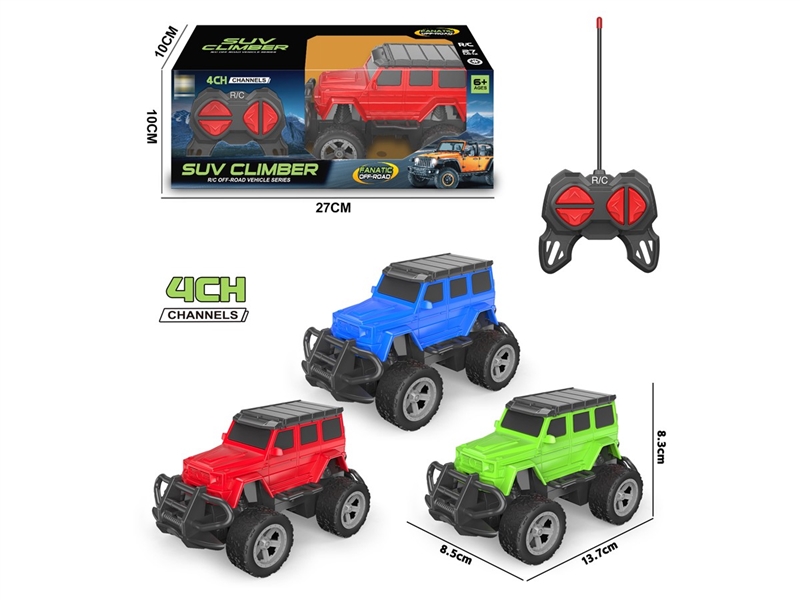 4-CHANNE R/C CAR （NOT INCLUDED BATTERY）2COLORS - HP1252014