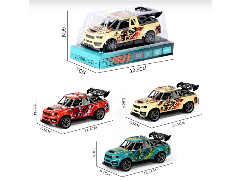 FRICTION CAR , 3COLORS - HP1252076