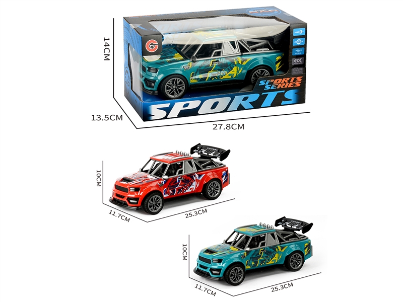 FRICTION CAR , 2COLORS - HP1252110