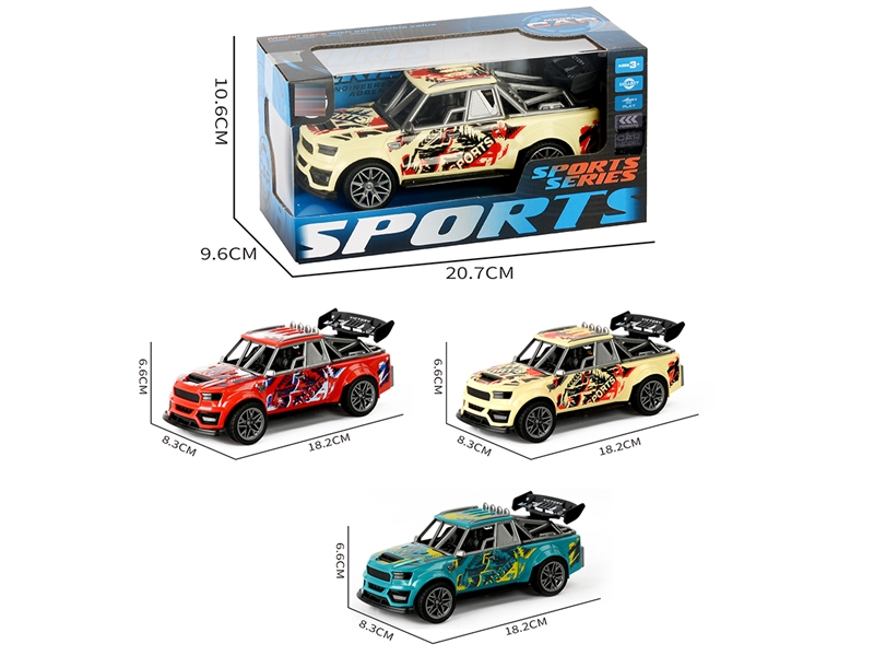 FRICTION CAR , 3COLORS - HP1252113