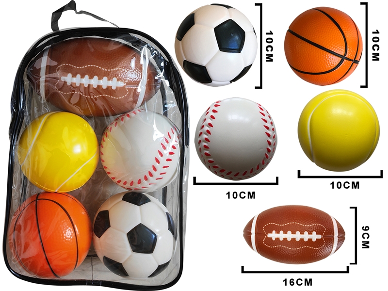 PU BALL SET 5PCS - HP1252173