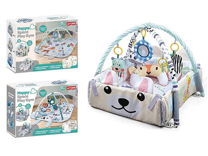 4 IN 1 BABY CRAWLING CARPET FENCE W/OCEAN BALL 20PCS - HP1252211