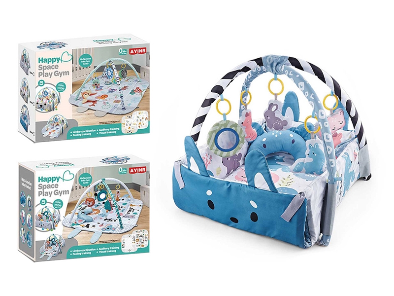 4 IN 1 BABY CRAWLING CARPET FENCE W/OCEAN BALL 20PCS - HP1252212