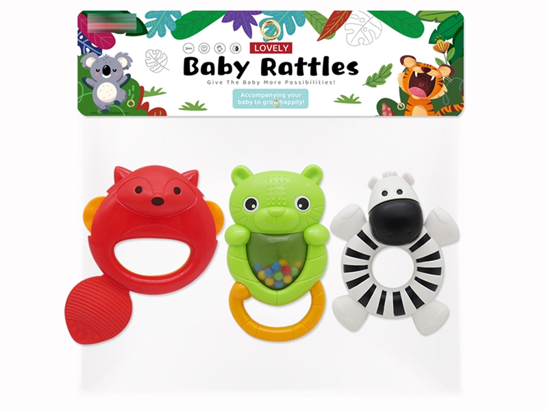BABY RATTLE 3PCS - HP1252495