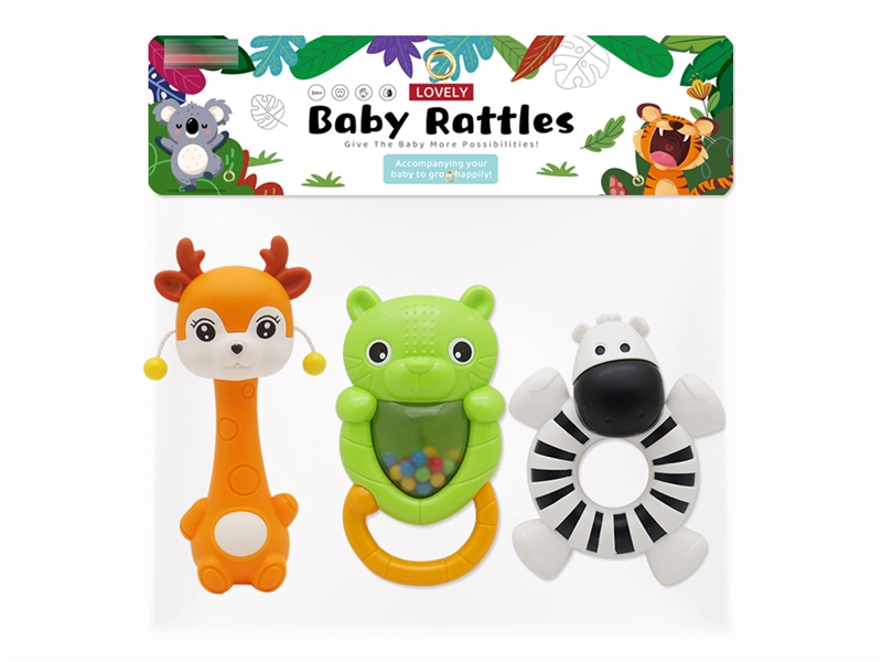 BABY RATTLE 3PCS - HP1252496