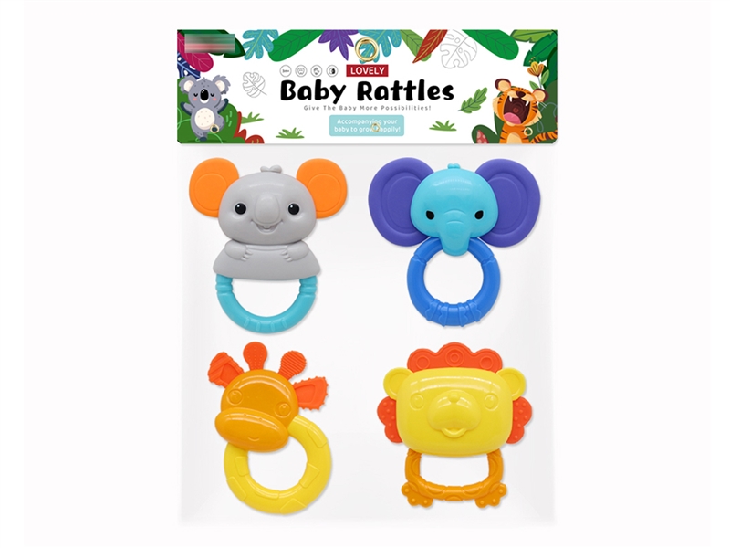 BABY RATTLE 4PCS - HP1252497