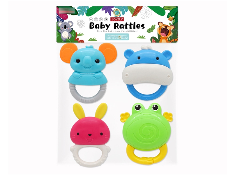 BABY RATTLE 4PCS - HP1252498