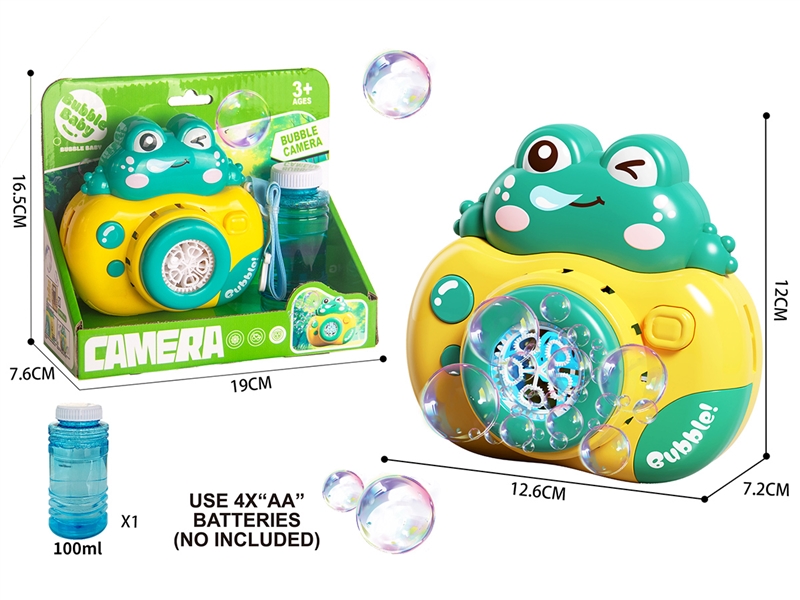 BUBBLE CAMERA W/LIGHT,100ml - HP1252649