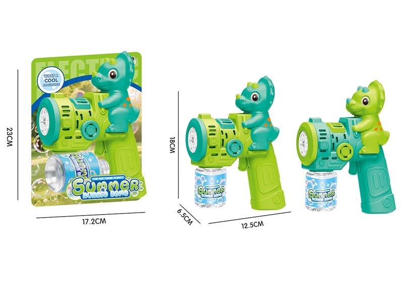 6孔灯光三角龙泡泡枪 - HP1252683