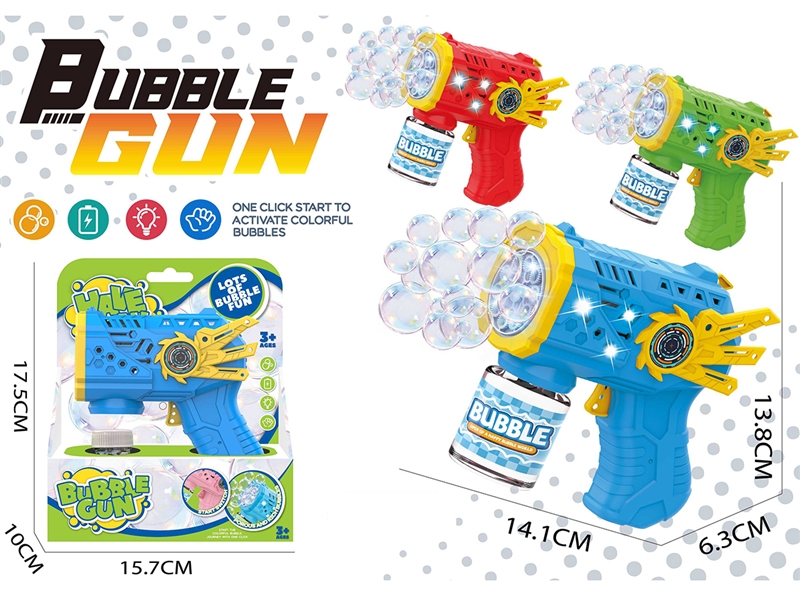 10孔机甲天使电动泡泡枪系列（一灯） - HP1252708