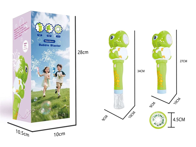 恐龙电动泡泡枪，70ml - HP1252739