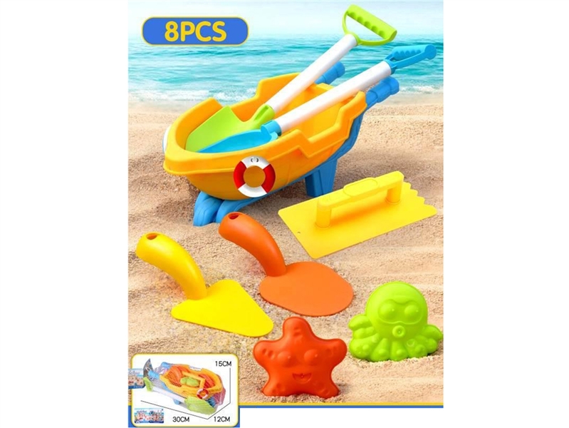 夏日系列 沙滩 沙滩玩具网袋8件套 - HP1252742