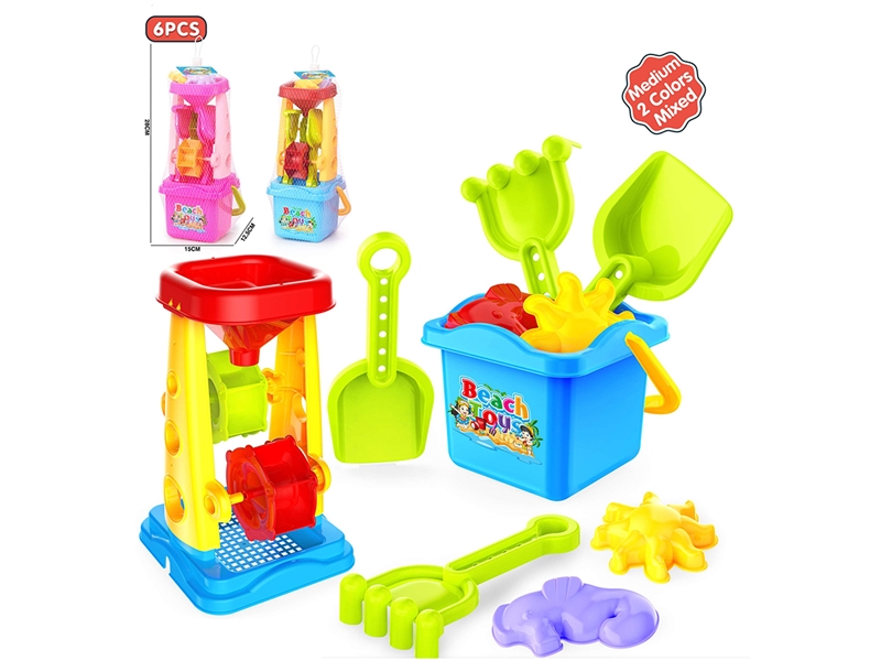 沙滩玩具户外沙滩玩沙子沙漏套装 - HP1252753
