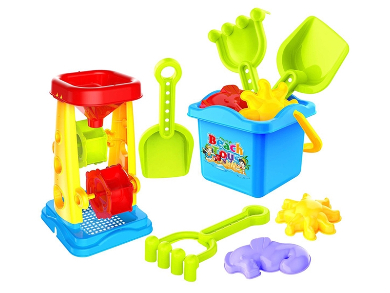夏日系列 沙滩 沙滩玩具户外沙滩玩沙子沙漏套装 - HP1252761