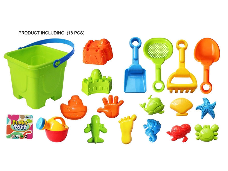 18件套沙滩工具 - HP1252775