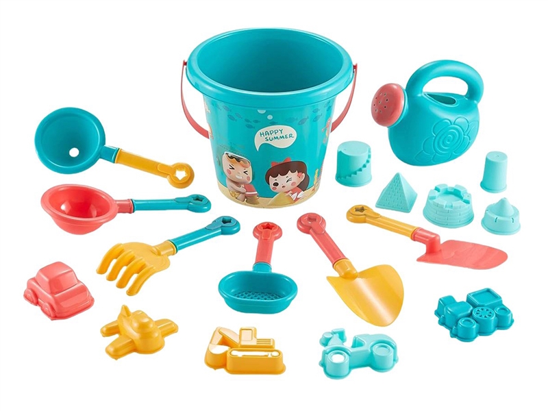 夏日系列 沙滩 (GCC)18件套沙滩桶 - HP1252782