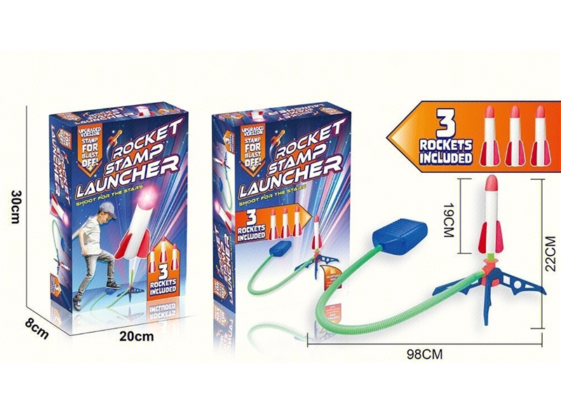 ROCKET STAMP LAUNCHER W/LIGHT - HP1252878