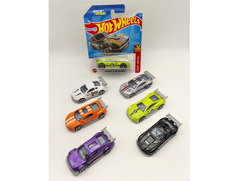 FREE WAY DIE-CAST CAR SET,6ASST - HP1252907