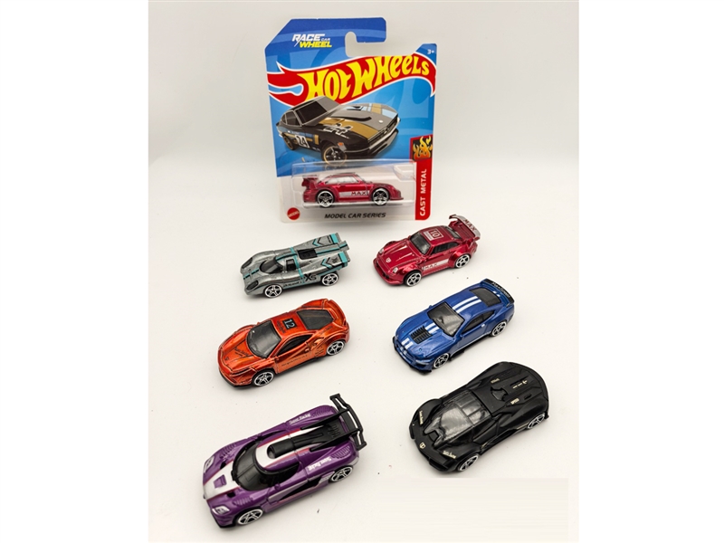 FREE WAY DIE-CAST CAR SET,6ASST - HP1252908