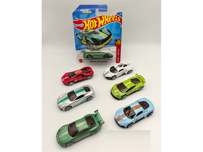 FREE WAY DIE-CAST CAR SET,6ASST - HP1252909