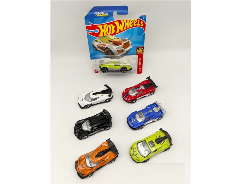 FREE WAY DIE-CAST CAR SET,6ASST - HP1252914