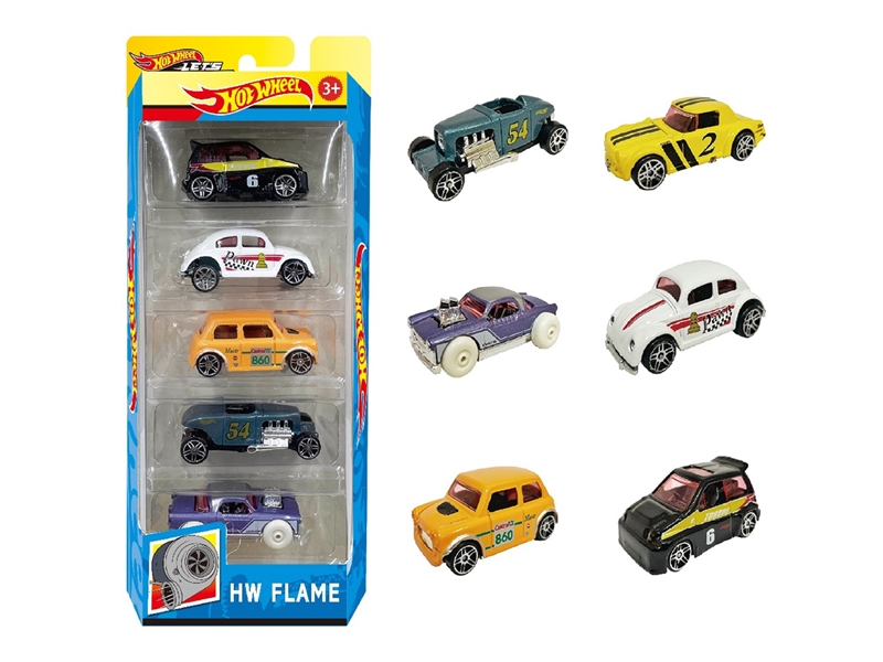 1:64风火轮6款老爷车5只装 - HP1253107