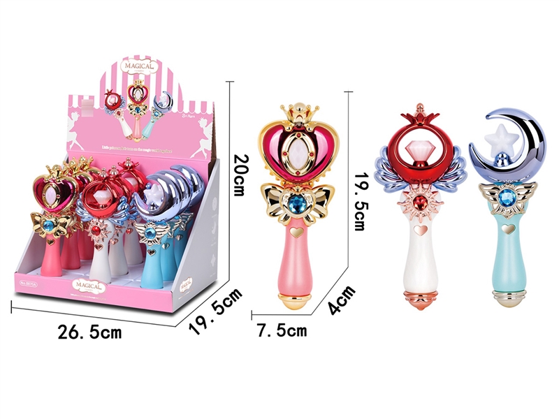 MAGIC STICKS W/LIGHT & MUSIC，9PCS/DISPLAY BOX - HP1253270