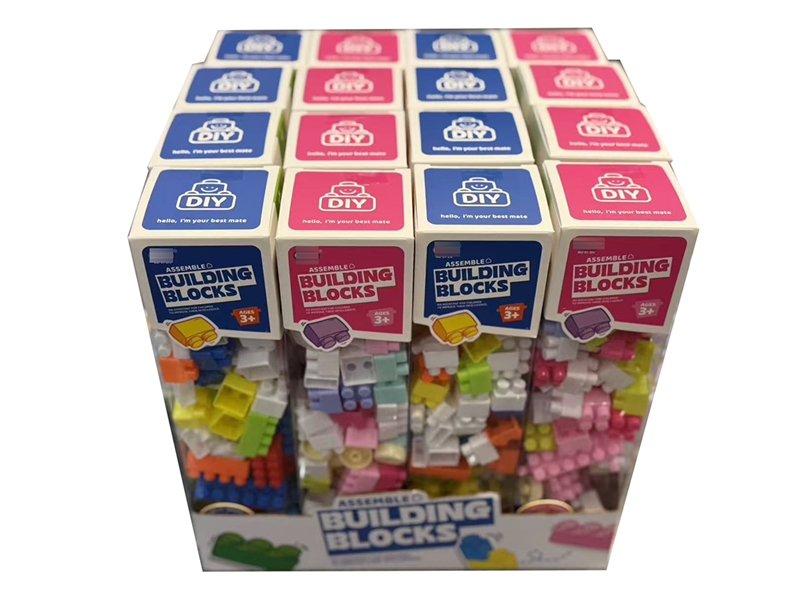 益智小颗粒积木100PCS（展示盒16PCS） - HP1253294