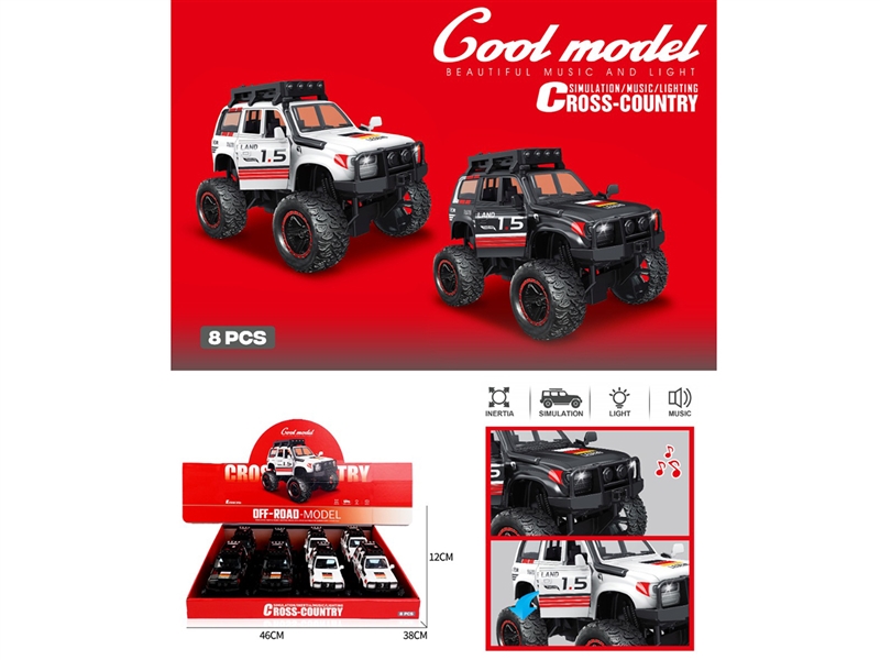 声光惯性丰田酷路泽越野车 - HP1253327