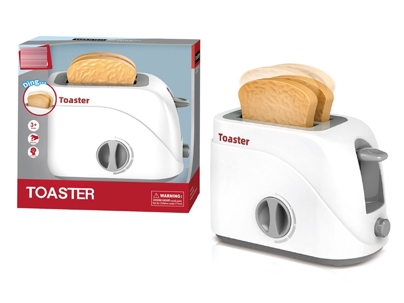 过家家家电上链面包机(开窗盒)——益智儿童玩具 角色扮演玩具 - HP1253415