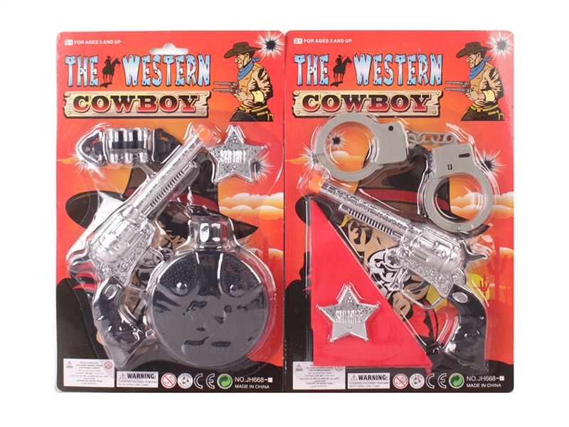 COWBOY GUN SET,2ASST - HP1253510