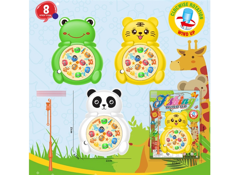 WIND UP FISHING GAME,3COLOURS - HP1253545