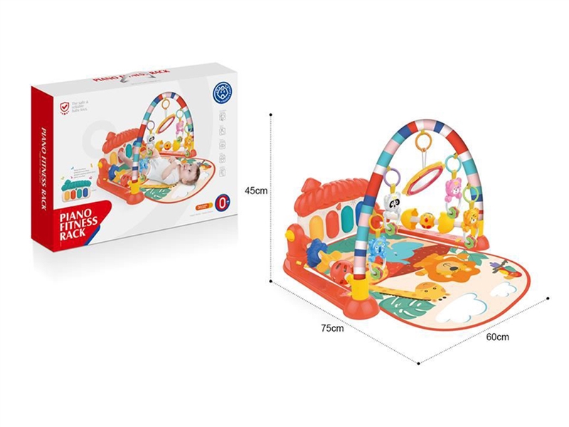 (GCC)蘑菇脚踏琴加护栏儿童益智启蒙早教玩具母婴玩具宝宝安抚玩具创意玩具 - HP1253650