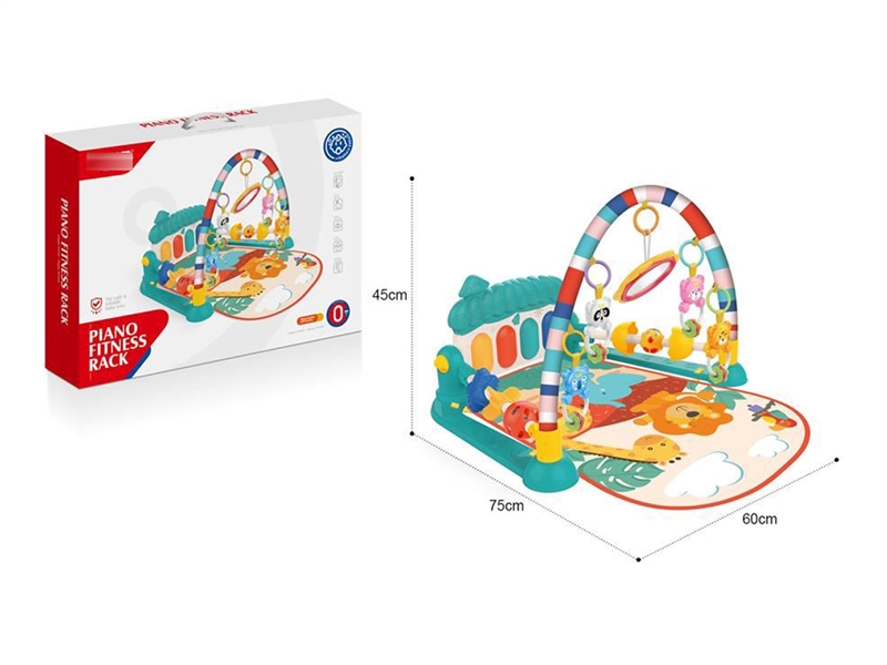 (GCC)蘑菇脚踏琴加护栏儿童益智启蒙早教玩具母婴玩具宝宝安抚玩具创意玩具 - HP1253651