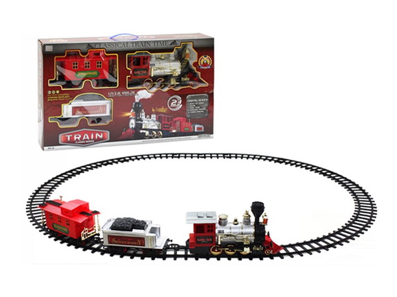 B/O RAIL TRAIN W/LIGHT &  MUSIC & ERUPTION OF SMOKE - HP1253690