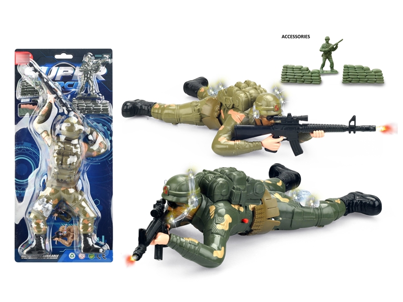 新插板电动小爬兵-身体带灯-带配件 - HP1253794