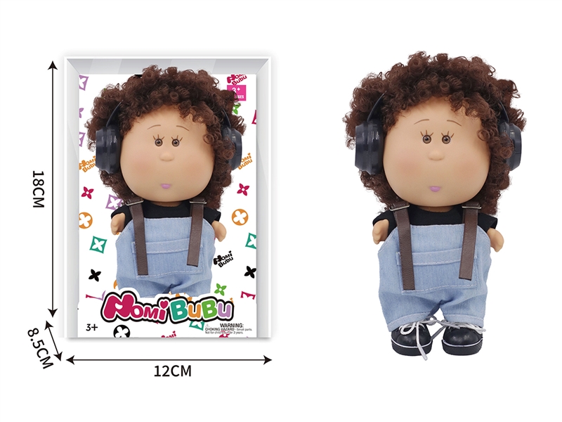 18CM RUBBER DOLL - HP1253890