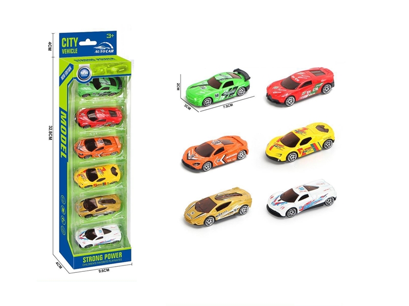 FREE WAY DIE-CAST CAR 6PCS - HP1253966